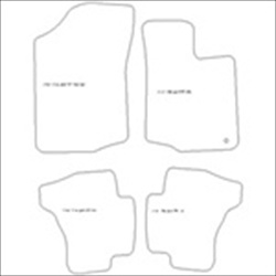 Peugeot 107 One Clip Car Mats